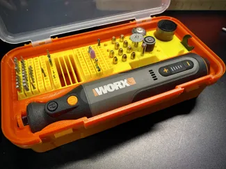 Toolbox middle plate for WORX WX106 Rotary Tool