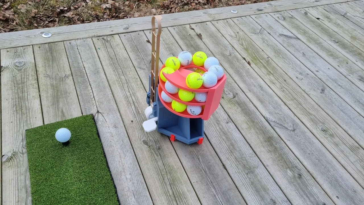 Golf ball dispenser pro view 3