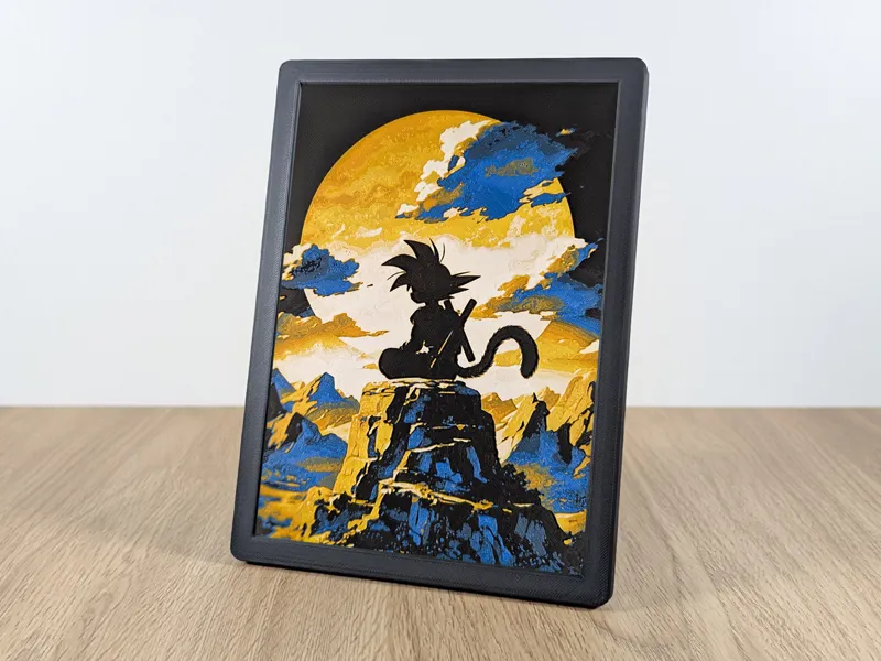 Goku - HueForge