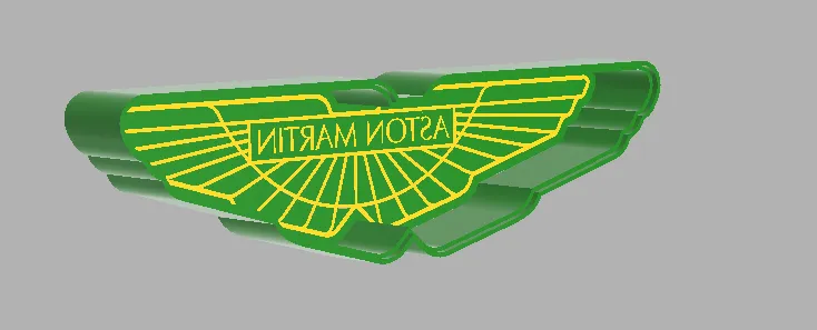 Aston Martin Lightbox Led Lamp Logo Sign 