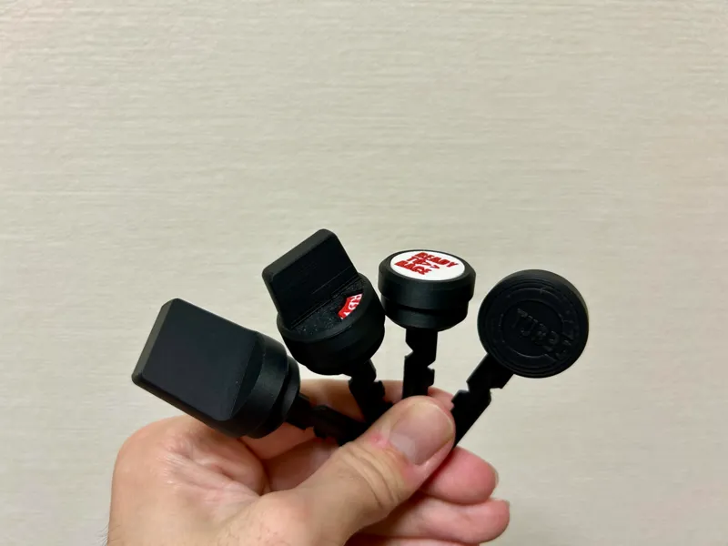 Selector & Push Button ｰ Key Caps (4 Variations)
