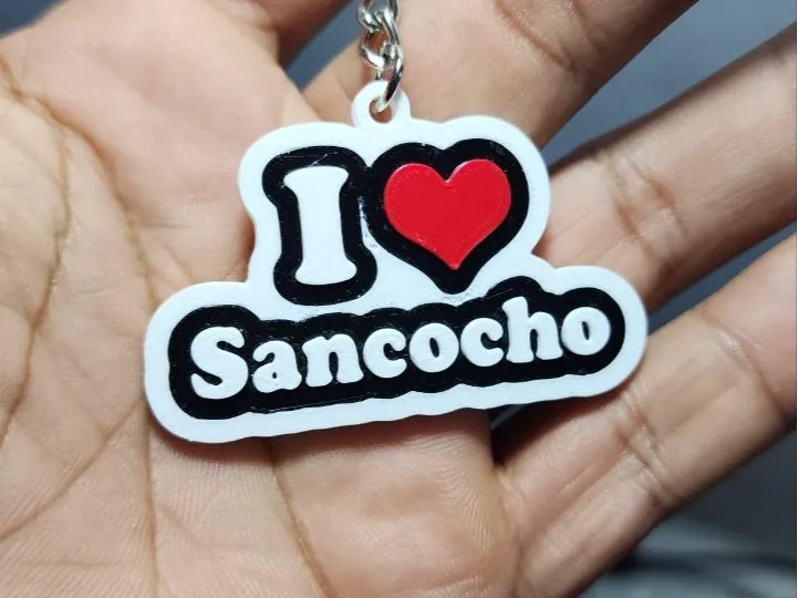 llavero de love sancocho