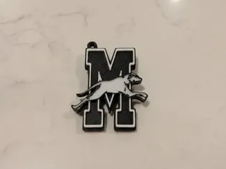 Monessen Greyhounds Keychain