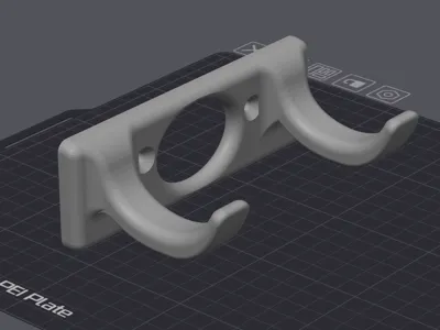 Wall hanger for Ryobi areator roller