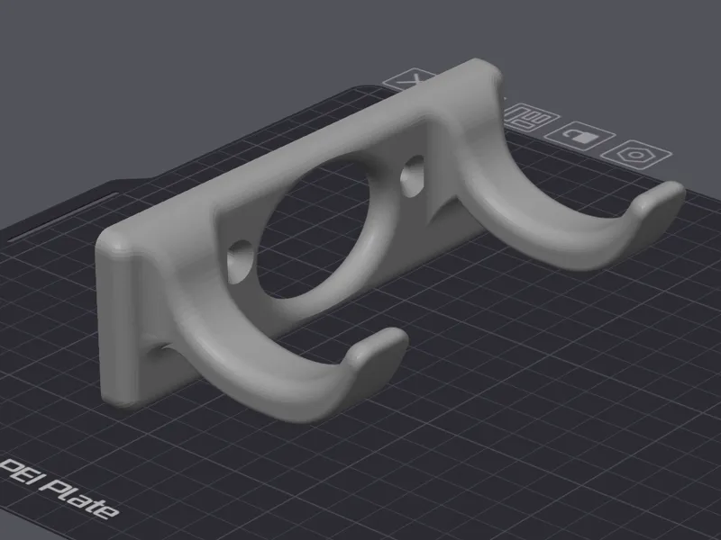 Wall hanger for Ryobi areator roller
