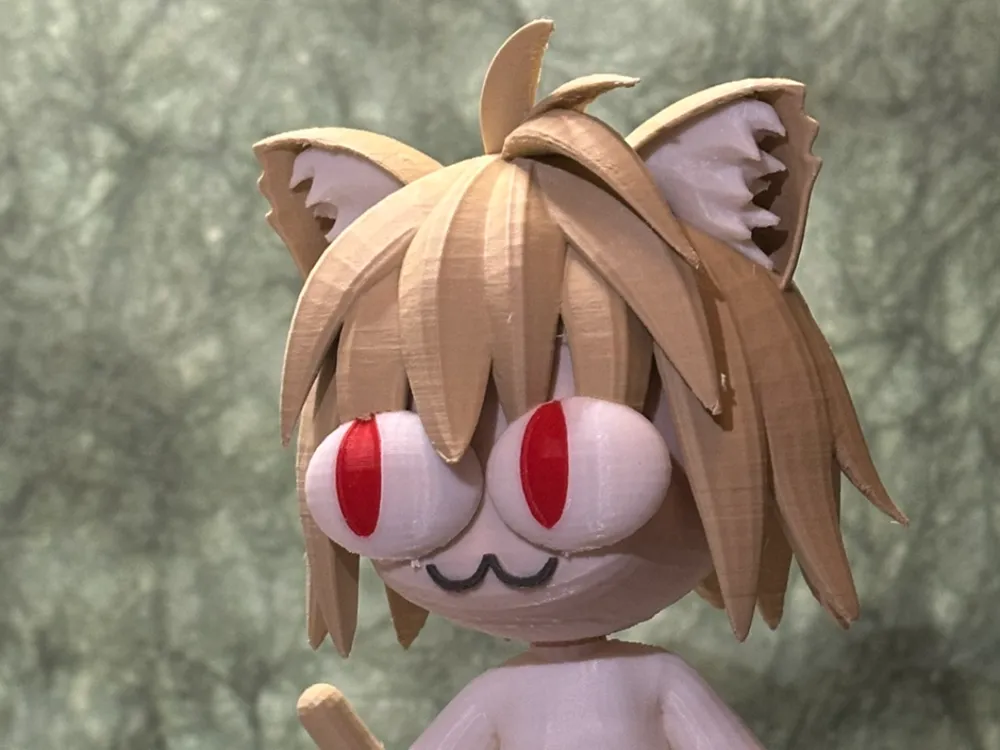necoページ Neco Arc in Full Color - Free 3D Print Model - MakerWorld