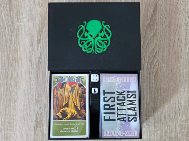 Wrestlenomicon Box for Sleeved Cards