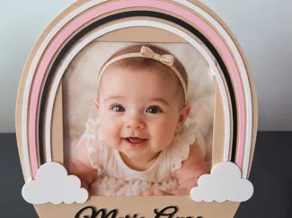 Baby photo frame