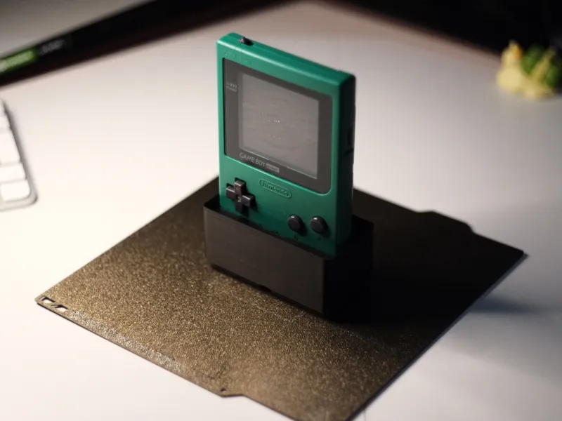 Accurate Gridfinity Gameboy Pocket Stand
