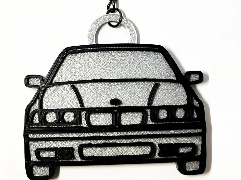 BMW E36 keychain