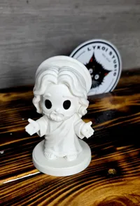 With eye's, 0.2mm layer, 2 walls, 15% infill