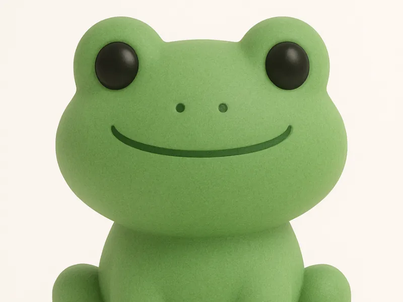 Cute frog