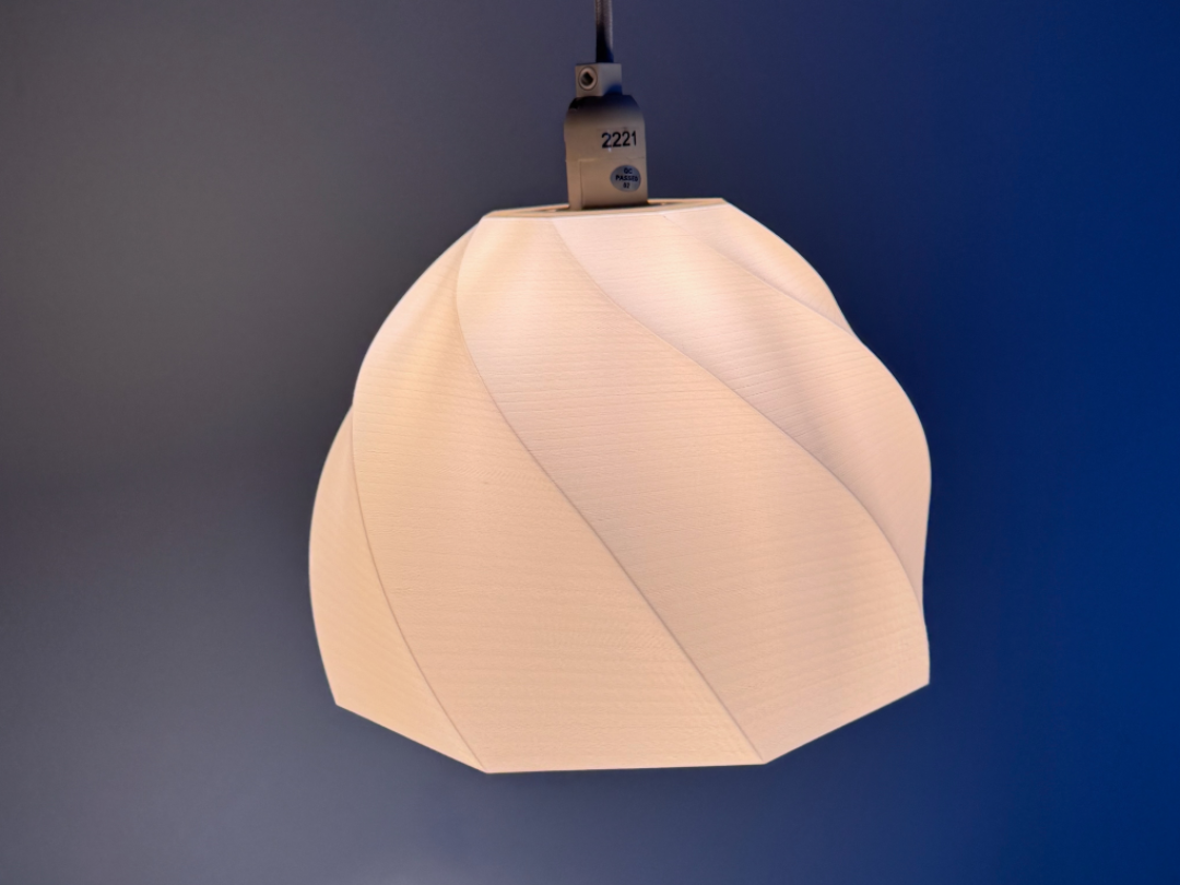 Octagon Swirl Lampshade