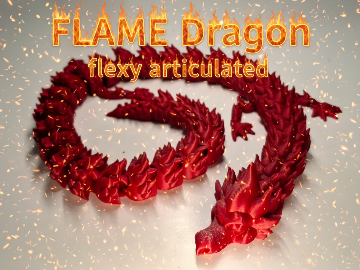 Fire Dragon flexy articulated