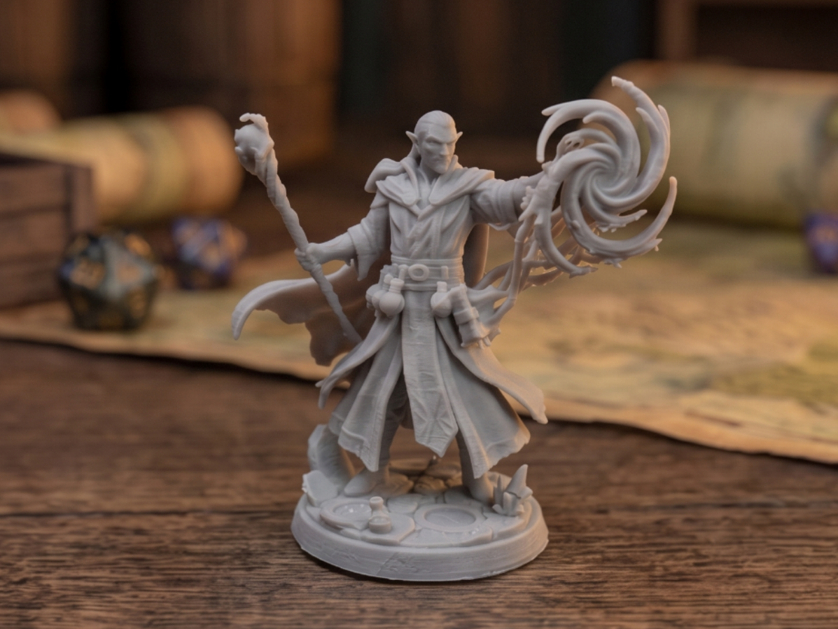 Elven Arcanist (Spell-Vortex Stance) - 32mm Base 