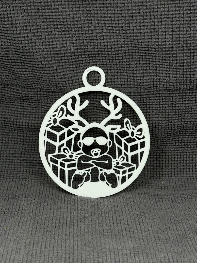 Cool Baby Christmas Ornament