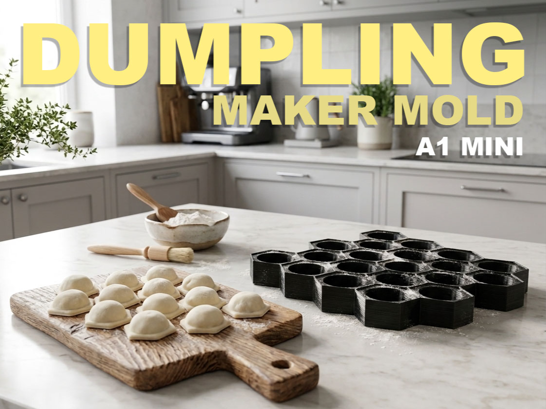 Dumpling Maker Mold for A1 mini - 20 pcs