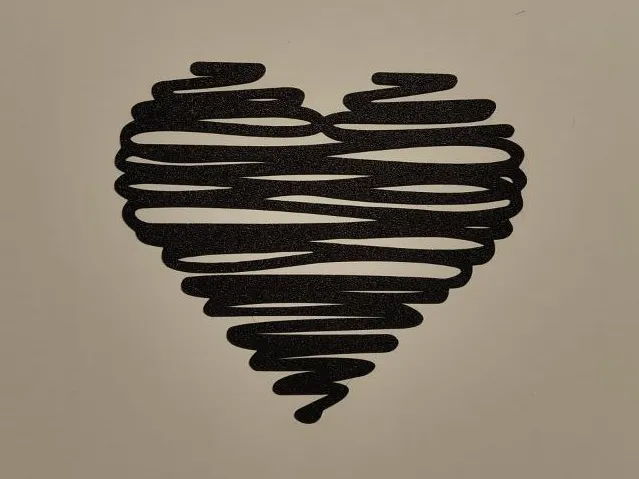 Cœur - décoration murale