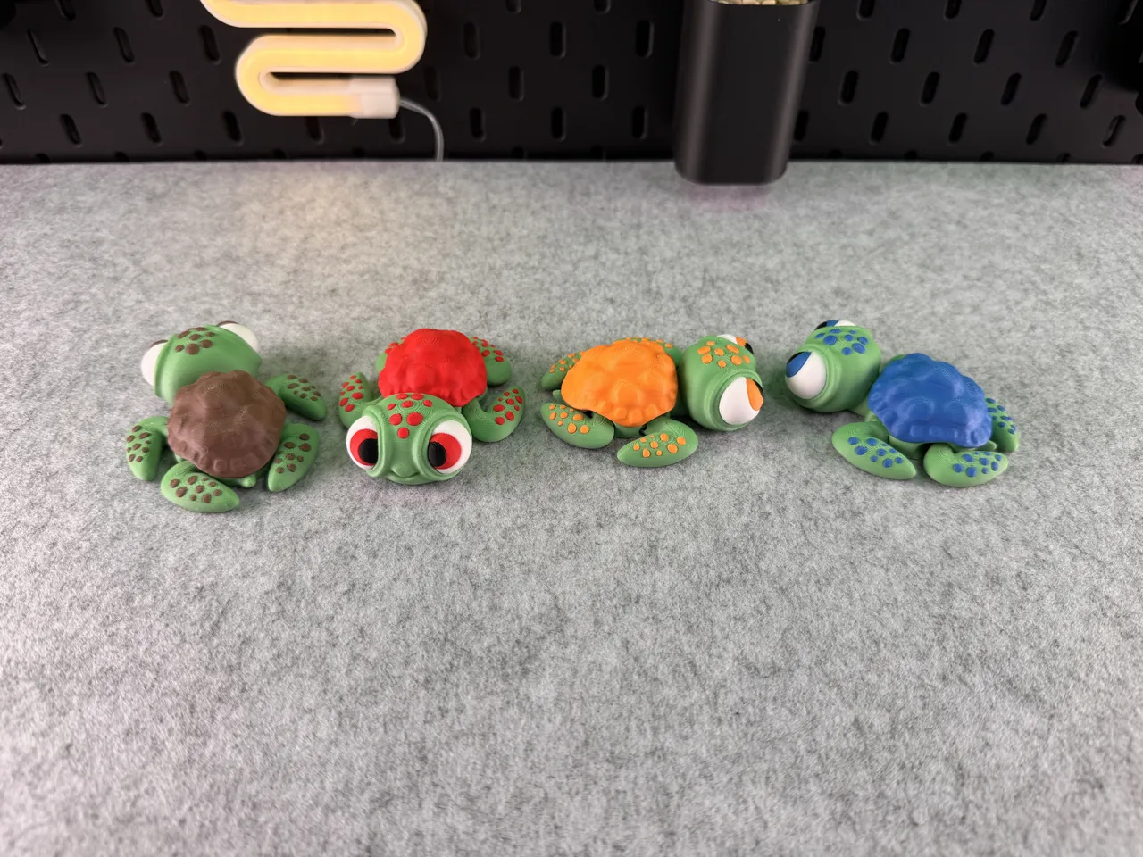 Articulated Cute Turtle view 4