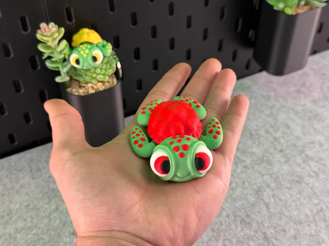 Articulated Cute Turtle