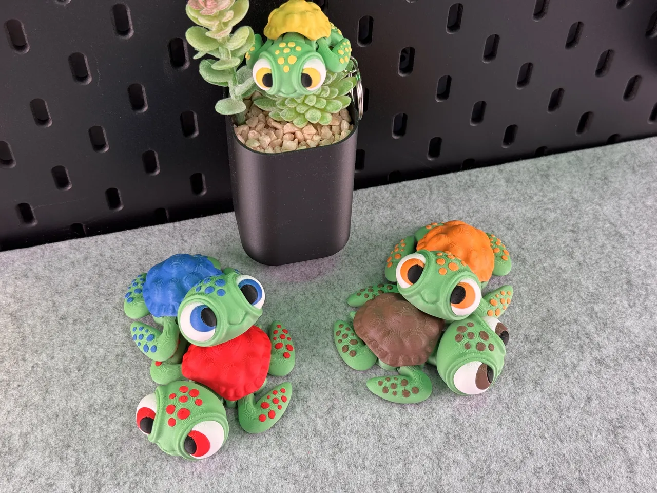 Articulated Cute Turtle view 2