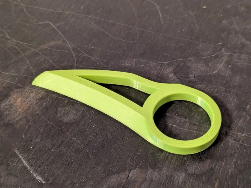 Box opener plastic knife