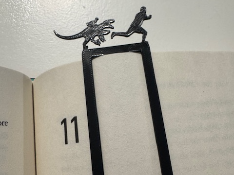 Carl, Mongo, and Donut Bookmark - DCC