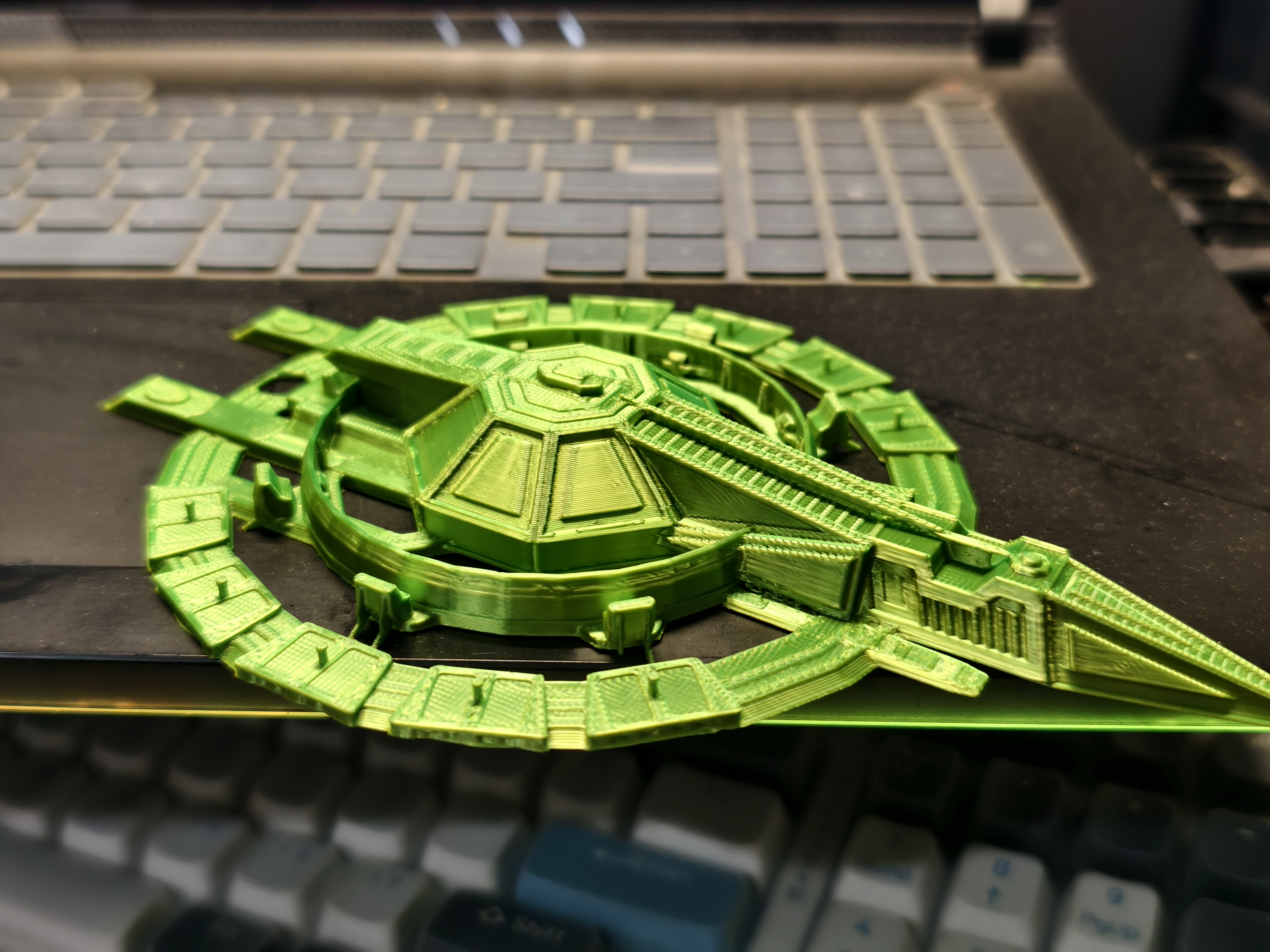 Miniatura 2 do modelo 3D 三体—自然选择号恒星级战舰 （细节中等）