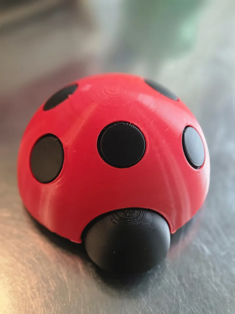 Ladybugs as Fence Decoration - Free 3D Print Model - MakerWorld