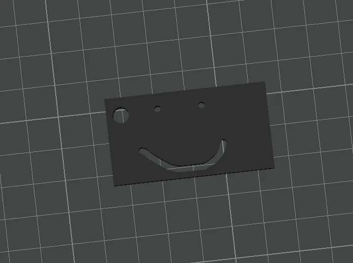 Smile keychain