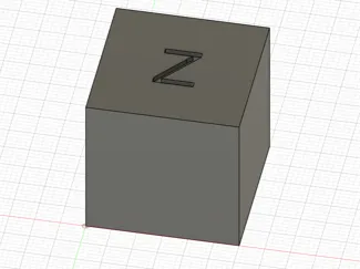 Z Calibration Cube
