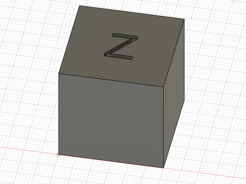 Z Calibration Cube