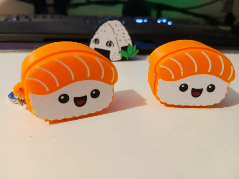 Salmon Nigiri Clicker Fidget- Antistress Clicker