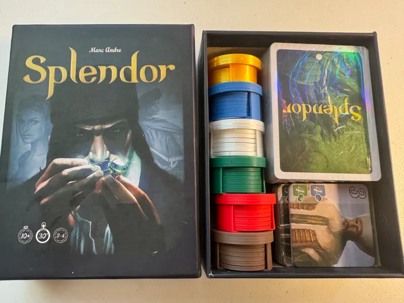 Splendor Tokens and Holders