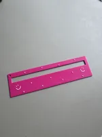 0.2mm layer, 2 walls, 15% infill glätten 2,5mm dick