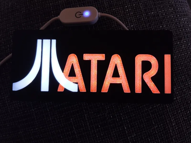 ATARI LED Lampe