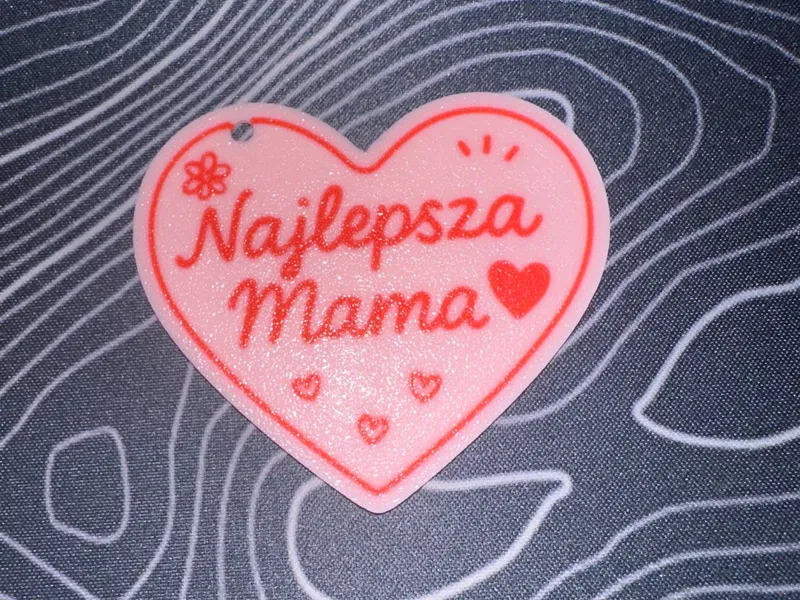 Najlepsza Mama Brelok