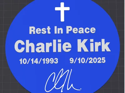 RIP Charlie Kirk - Customizable