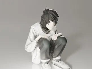 L Lawliet statue