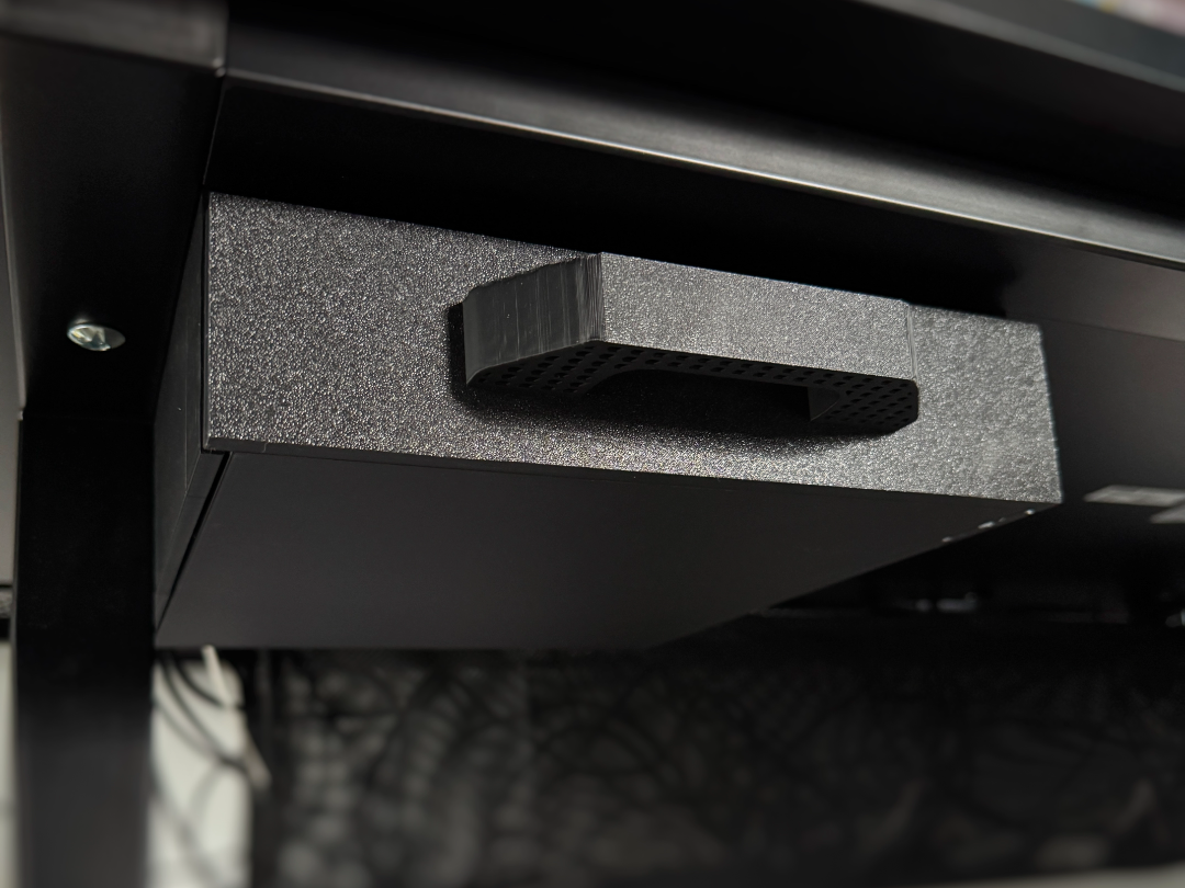 Desk Drawer with frame offset | No Screws | Sturdy
