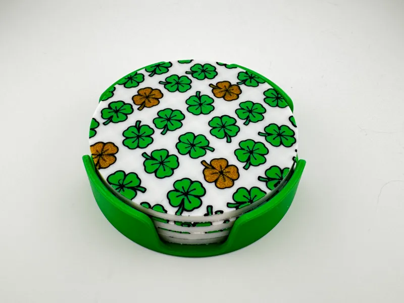 Clover Coasters - St. Patrick's Day