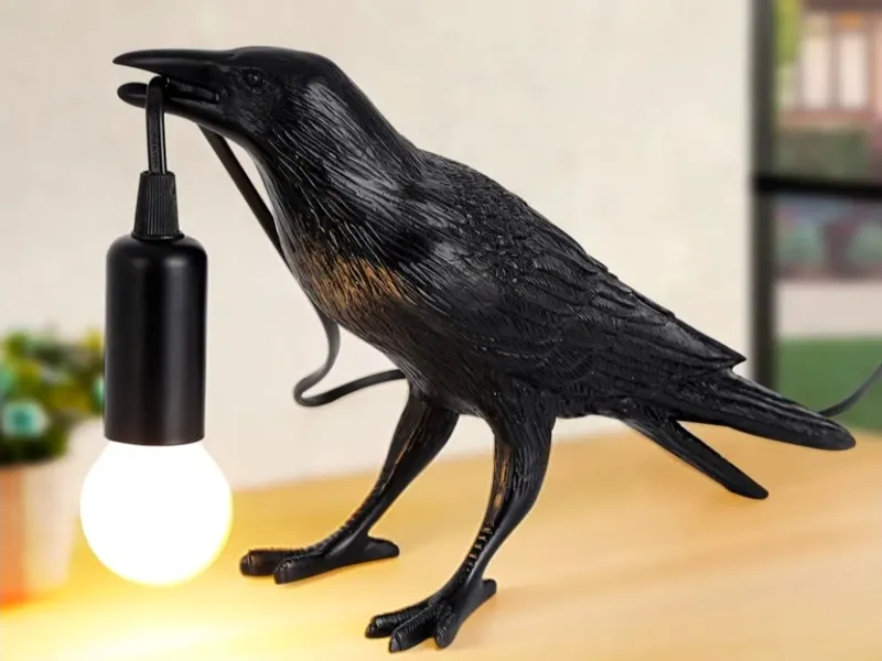 large crow for lamp