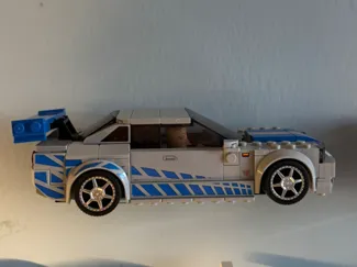 Speed champions Nissan Gt-R Skyline stand