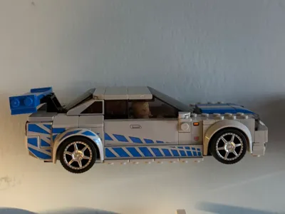 Speed champions Nissan Gt-R Skyline stand