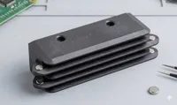 Rear magnetic build plate rail addon