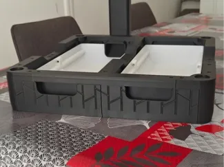 H2 Station: Waste & Tool Drawer + Plate Holder