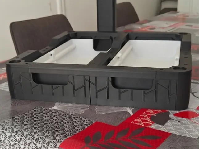 H2 Station: Waste & Tool Drawer + Plate Holder