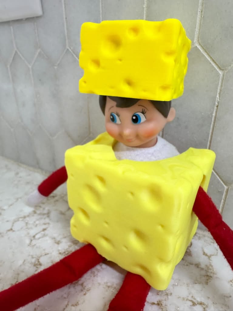Elf Cheese Costume Squishy - 1