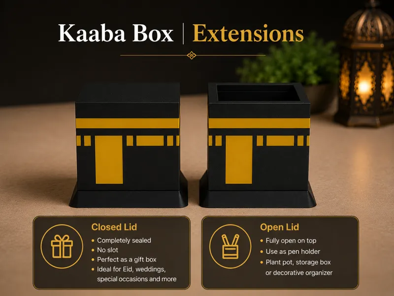 Kaaba Box — Gift Box & Container | Extension