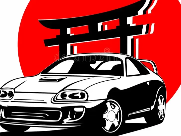 Litofania de toyota supra